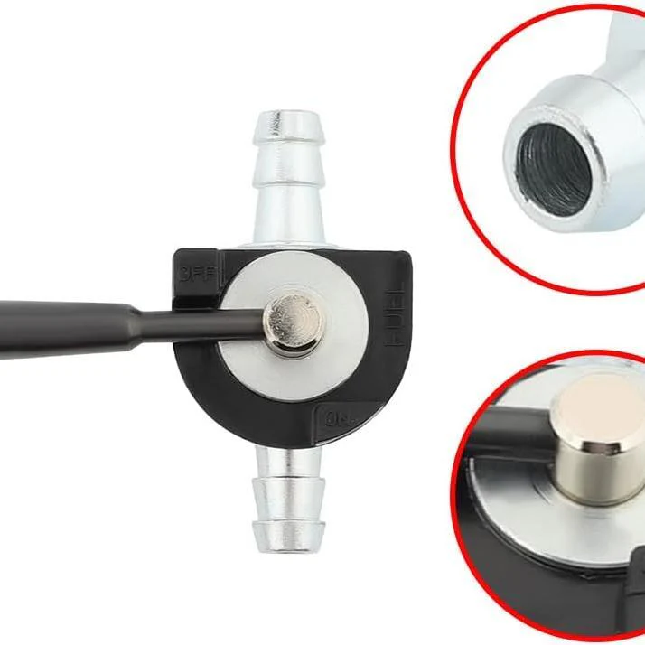 1/4 Inline Heavy Duty Fuel Shut Off Valve 691035 Fit for Engine Lawn Mower Lawn Tractor Parts Replace Scag 48568 Oregon 07-403 (16mm x 1.5mm) - Image 5