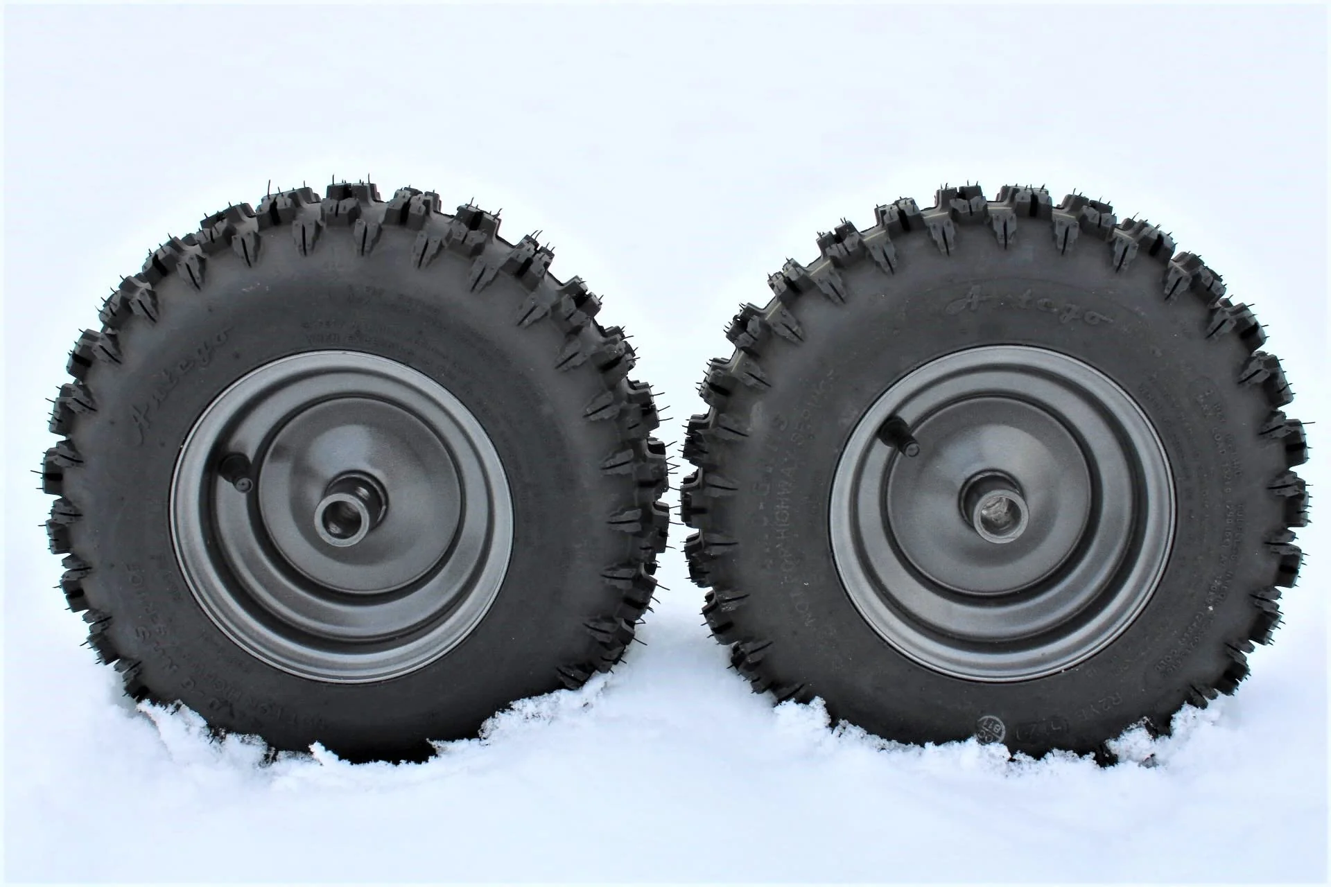 13x4.10-6 Tire Wheel Assembly with Non-Directional Snow Tire (Set of 2) Ariens 07101238 - Image 5