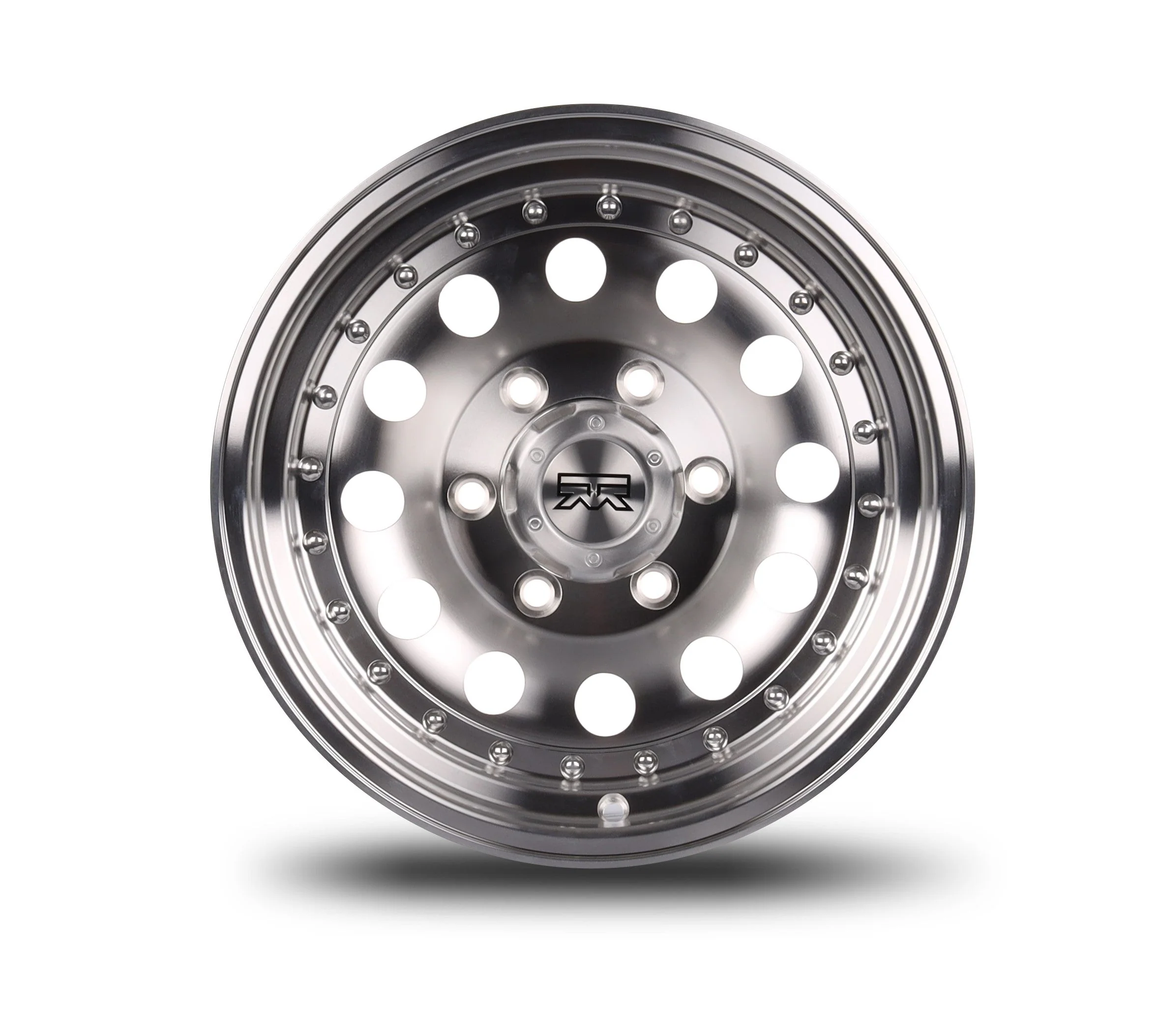 16X7 Mudder Trucker MT702 Marauder Machined 8x170 ET-8 Wheel Rim - Image 2
