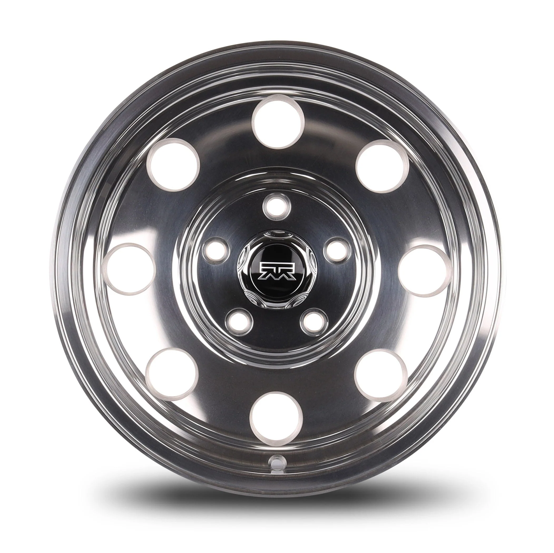 16x8 Mudder Trucker MT614 Deisel Polished 5x127 5x5 ET0 Wheel Rim - Image 2