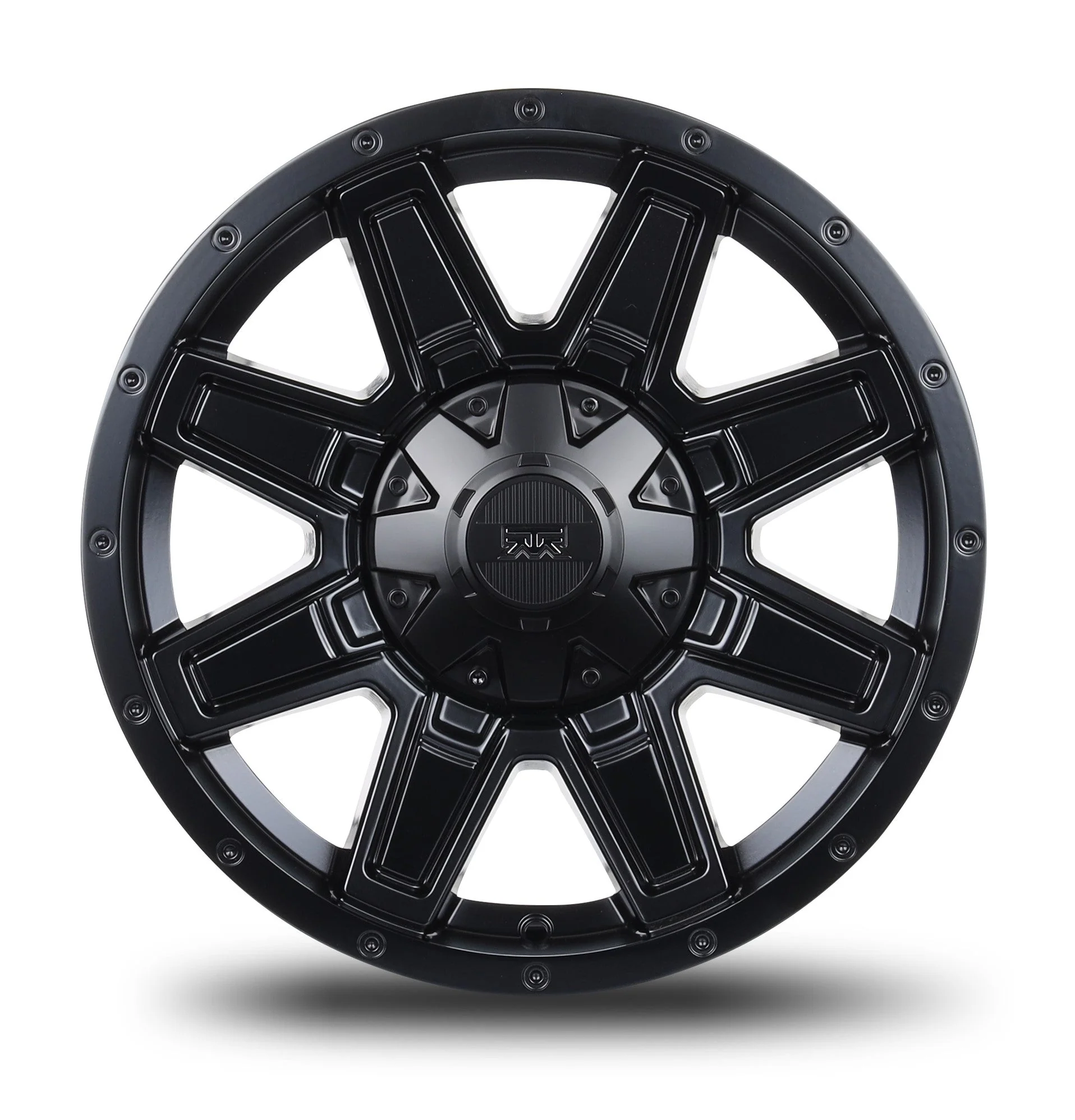 17x8.5 Mudder Trucker MT404 Deviant Black 6x135 6x139.7 6x5.5 ET18 Wheel - Image 2