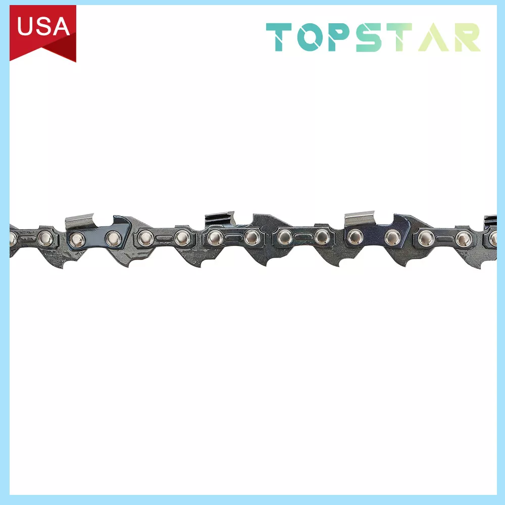 2 Pack 14" Chainsaw Chain for Worx WG384 Cordless Blade 3/8" LP .043 Gauge 52DL - Image 6