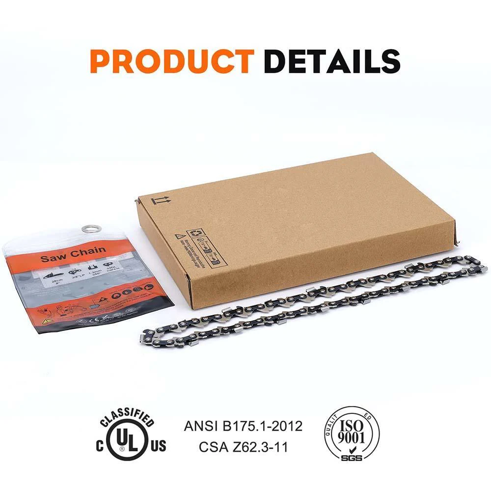 20 Inch 3/8 Pitch .050 Gauge 72 DL Chain For Stihl MS261 MS291 MS311 Husqvarna 562xp 372xp 455 460 rancher Chainsaw # 72EXL072G Full Chisel - Image 5