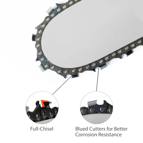 20 Inch 3/8 Pitch .050 Gauge 72 DL Chain For Stihl MS261 MS291 MS311 Husqvarna 562xp 372xp 455 460 rancher Chainsaw # 72EXL072G Full Chisel - Image 6