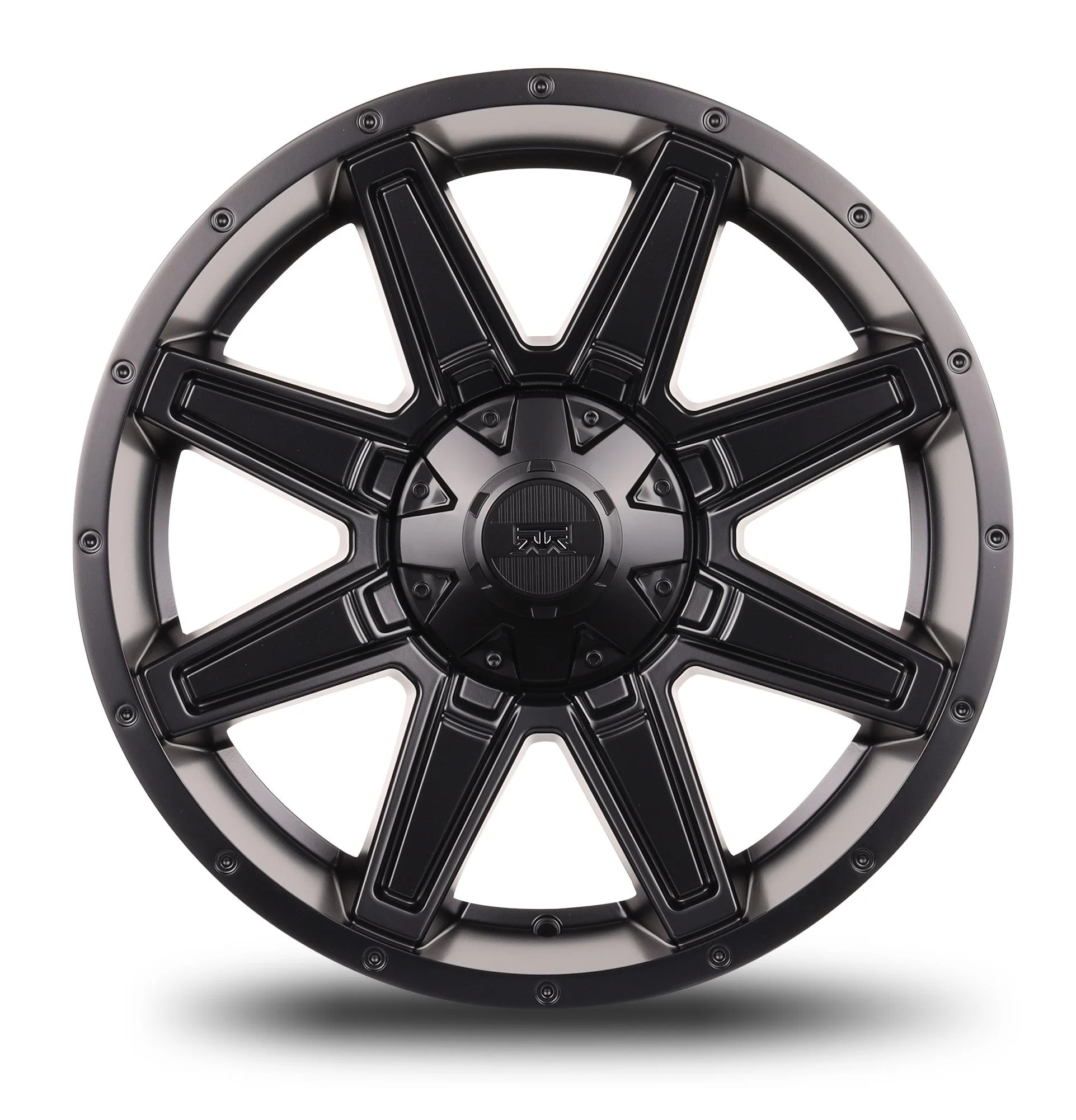 20x9 Mudder Trucker MT404 Deviant Black 6x135 6x139.7 6x5.5 ET12 Wheel Rim - Image 2
