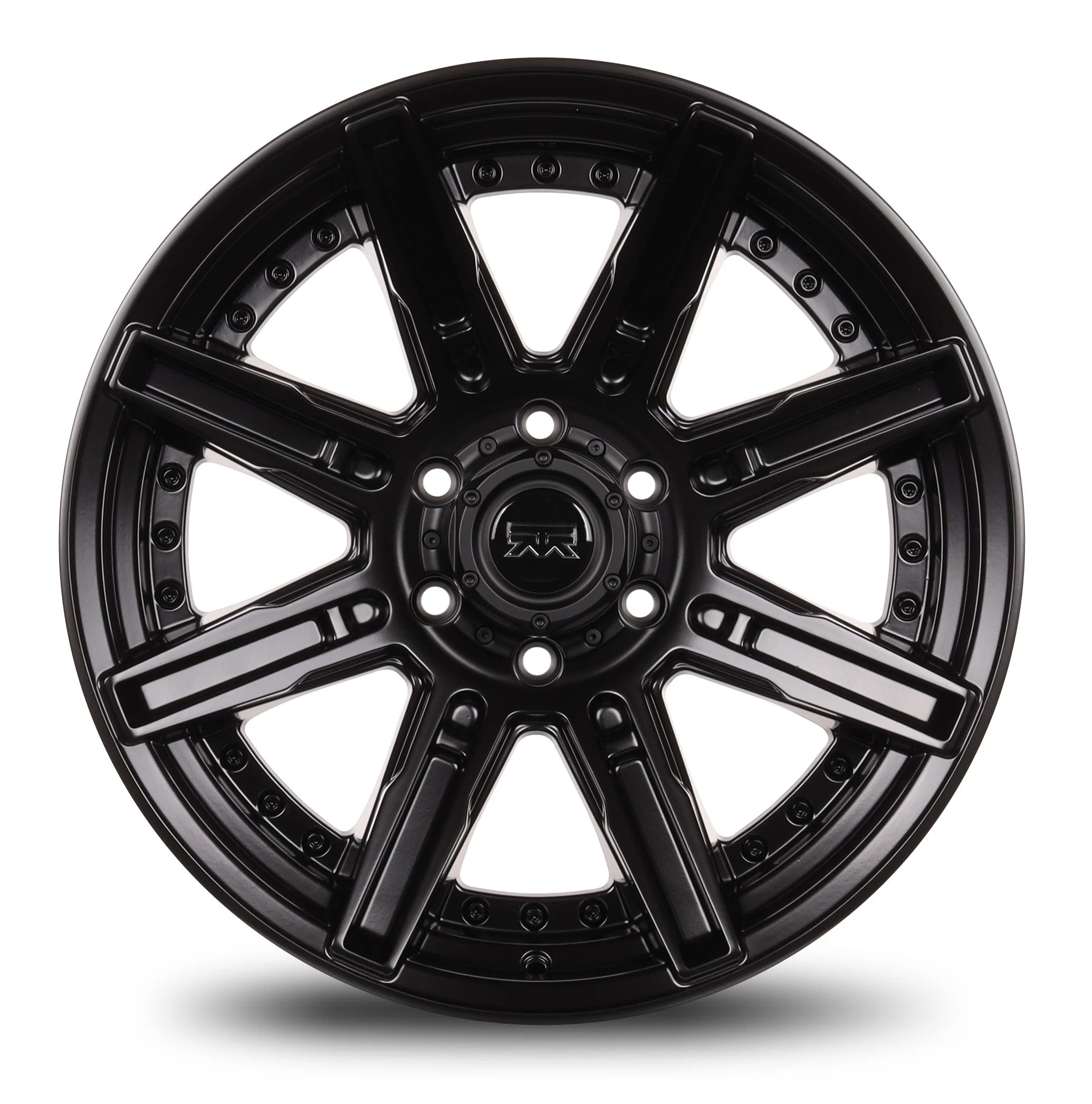 20x9 Mudder Trucker MT502 Stroker Matte Black 6x135 ET1 Wheel Rim - Image 2