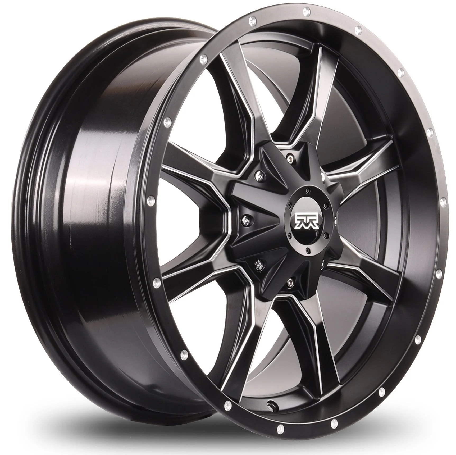 20x9 Mudder Trucker MT513 Breakover Black Machined 8x170 ET18 Wheel Rim - Image 11