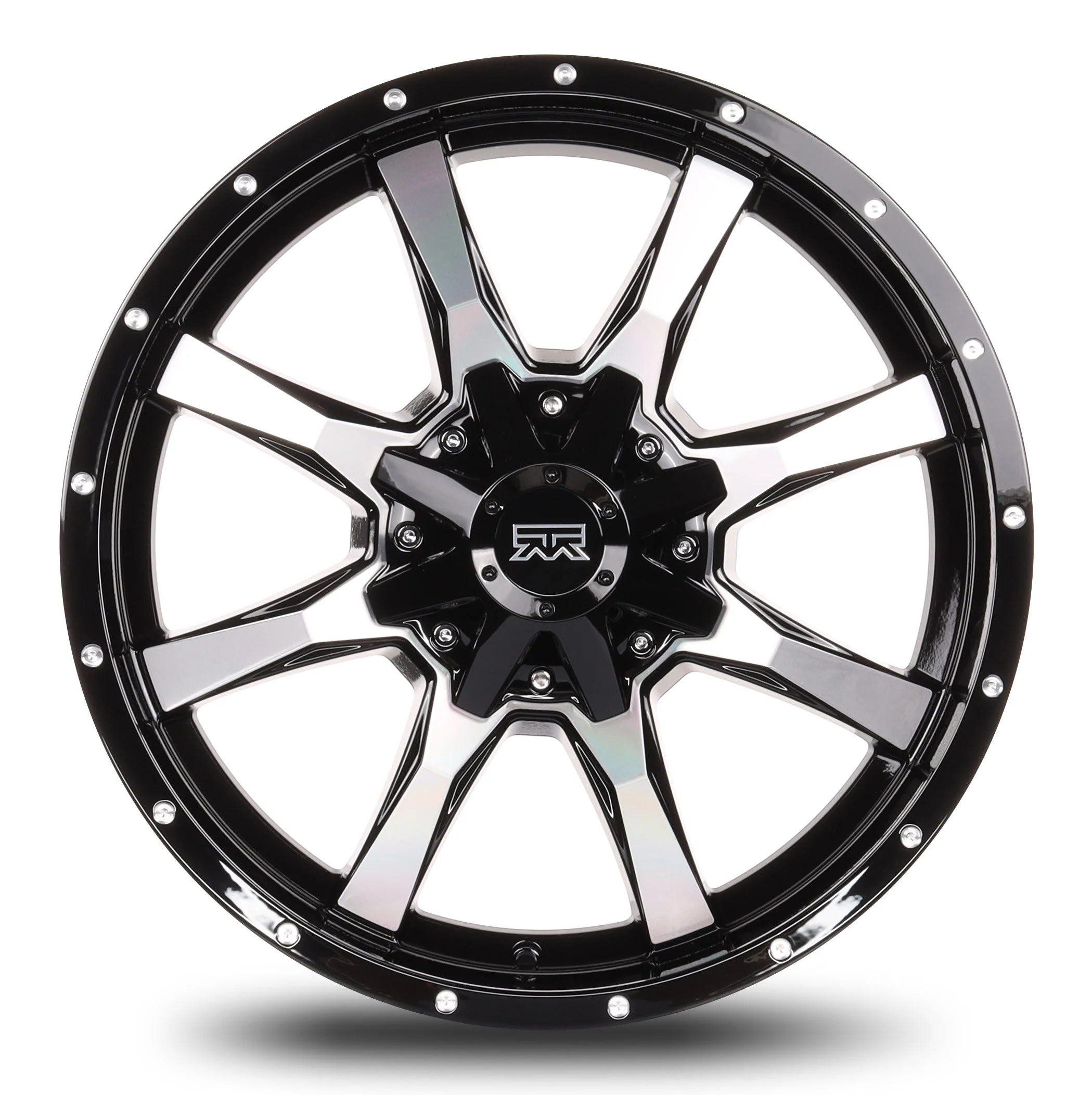 20x9 Mudder Trucker MT513 Breakover Black Milled 8x170 ET18 Wheel Rim - Image 2