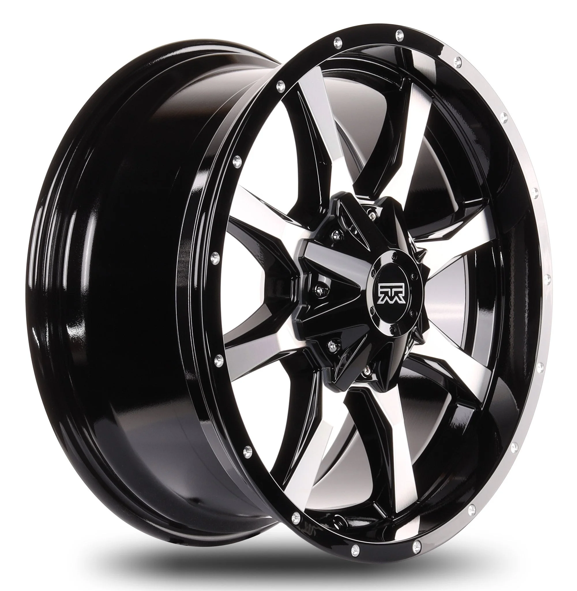 20x9 Mudder Trucker MT513 Breakover Black Milled 8x170 ET18 Wheel Rim - Image 4