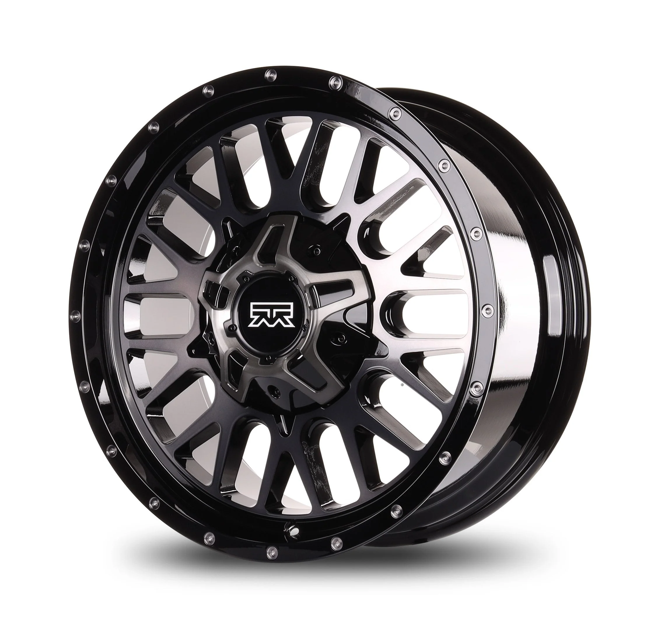 20x9 Mudder Trucker MT937 Black DDT 6x135 6x139.7 6x5.5 ET18 Wheel - Image 3