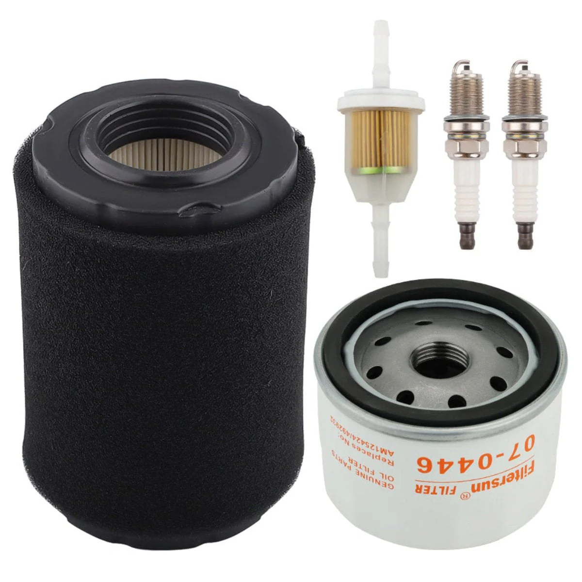 Air Filter for John Deere D100 D105 D110 D130 D140 D160 D170 D105 D120 Lawn Mower Replace GY21435 MIU13038 W AM125424 Oil Filter Tune Up Kit - Image 2