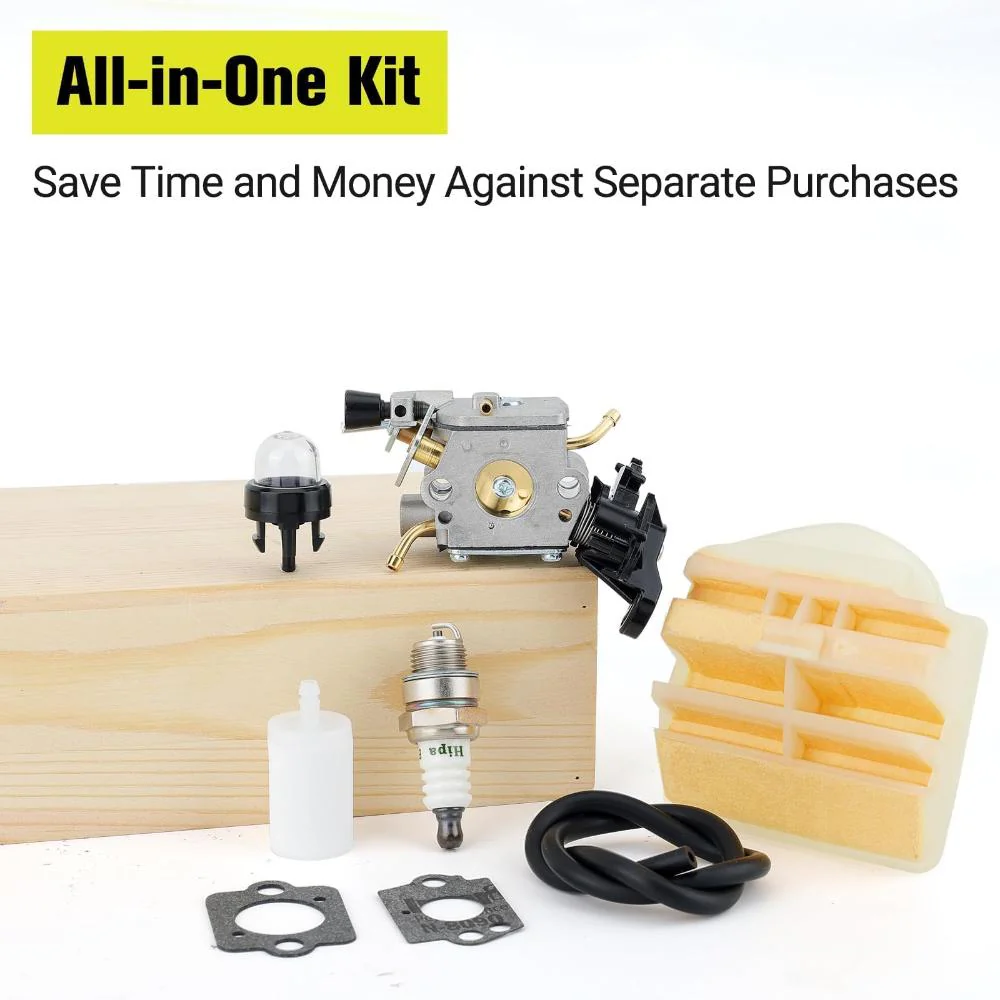 Carburetor Kit for Jonsered CS2245 CS2245S CS2250S Chainsaw # Replace Zama C1M-EL37B 544 14 82-01 - Image 2