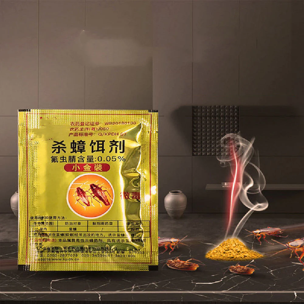 Cockroach Powder Bait 50 Bags for Pest Control - Image 3