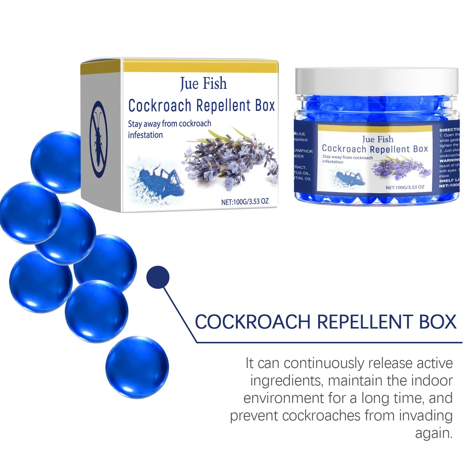 Cockroach Repellent Box Decoy Gel Plant Extract - Image 4