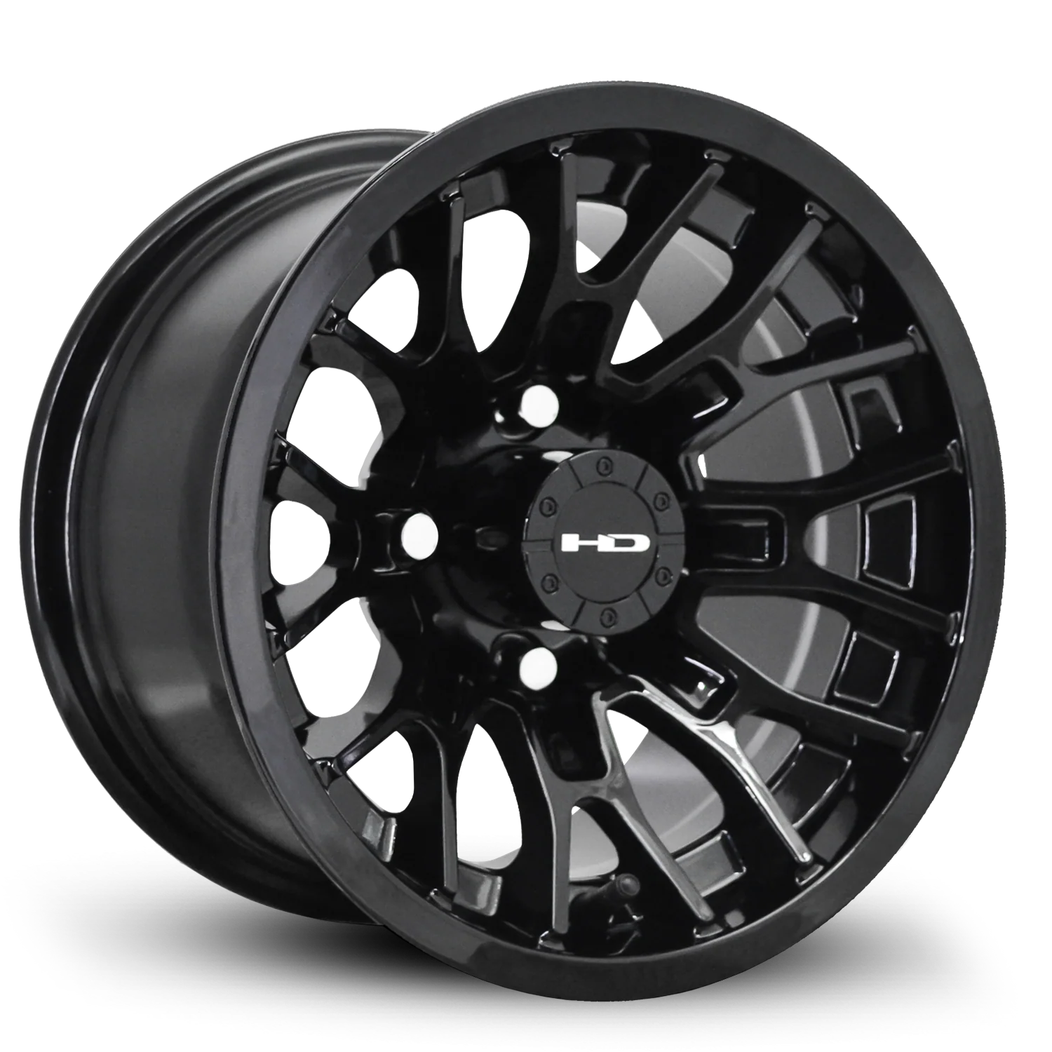 HD Golf RTC 12x7 -14 4x101.6mm 68.2mm Gloss Black