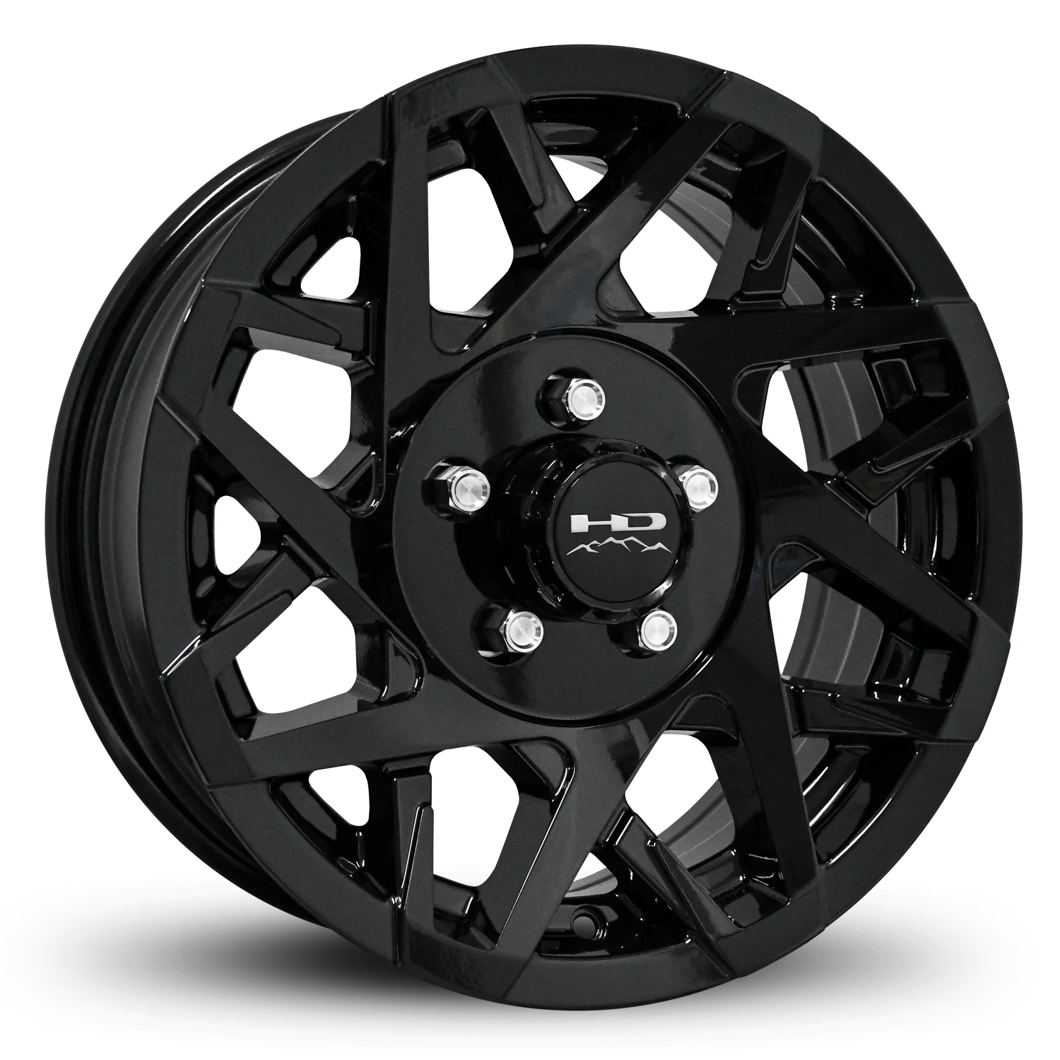 HD Trailer Canyon 15x6 +0 5x114.3mm 83mm Gloss Black