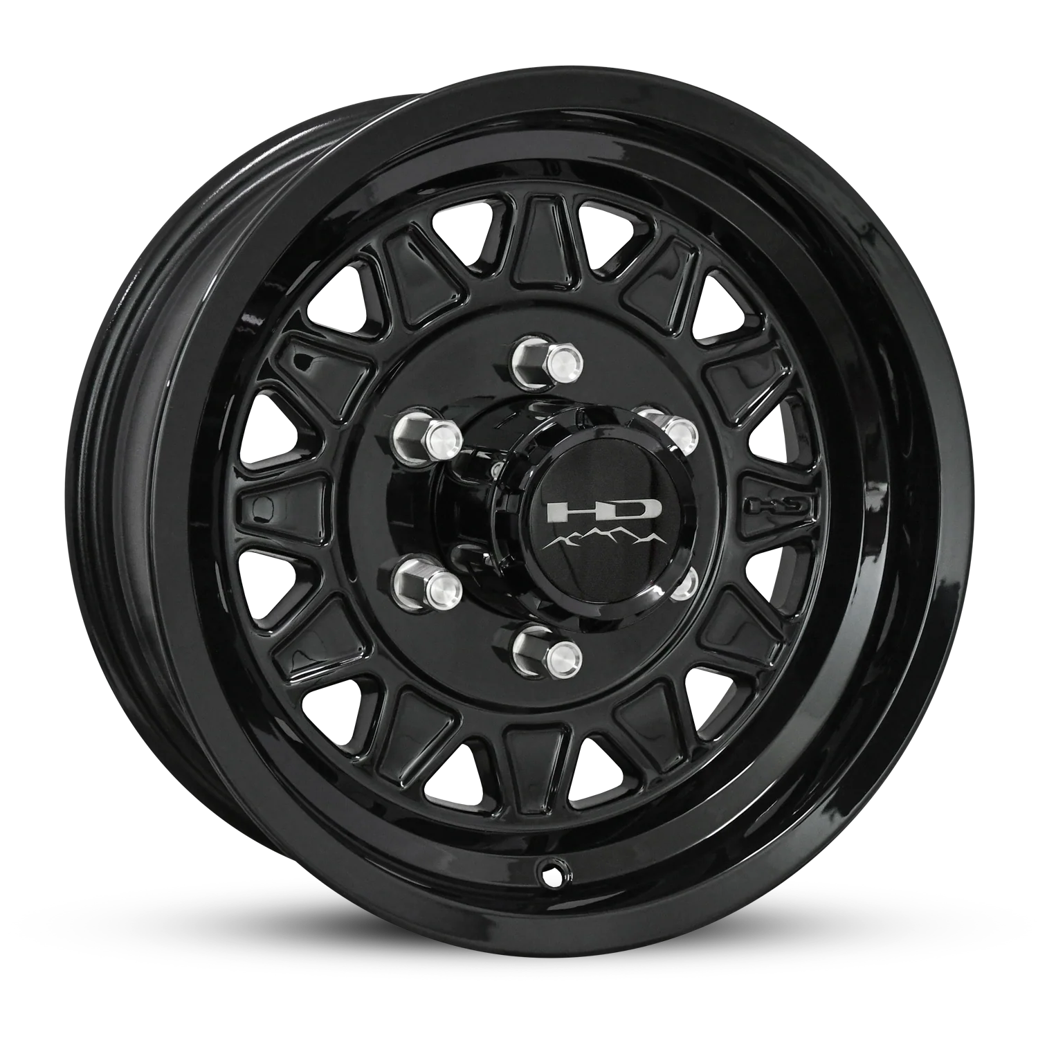 HD Trailer HDT Cast 15x6 +0 5x114.3mm 83mm Gloss Black