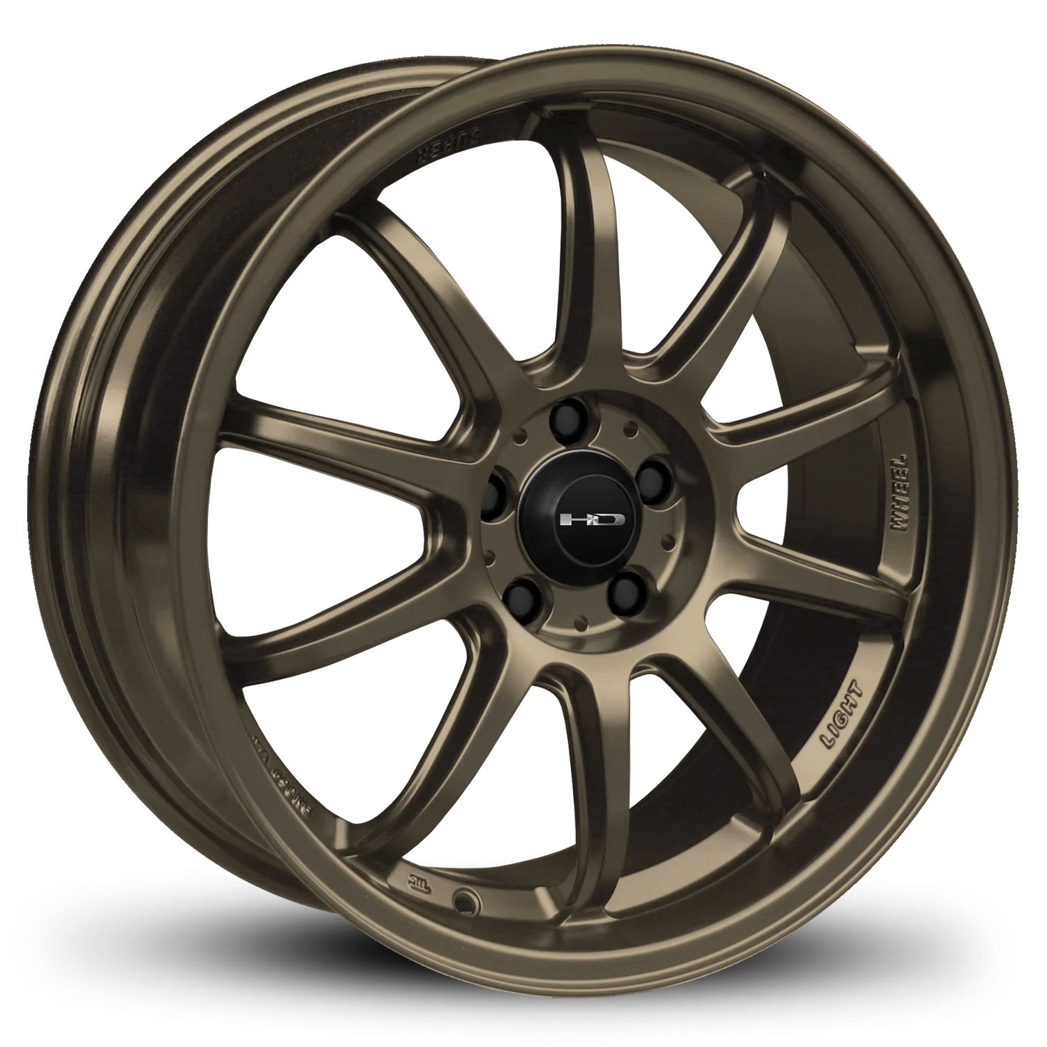 HD Wheels Clutch 18x7.5 +35 5x100mm 73.1mm Satin Bronze