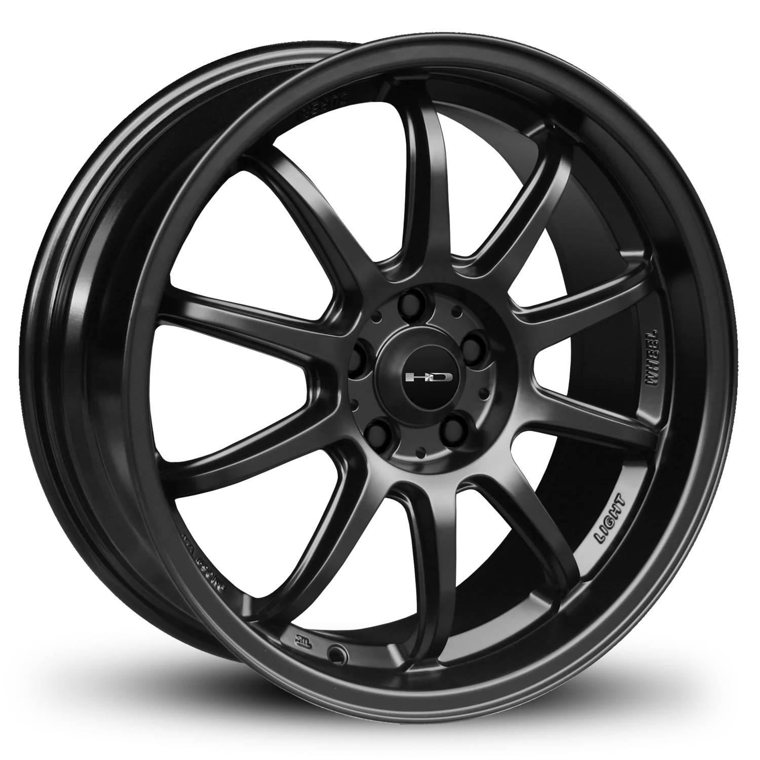 HD Wheels Clutch 18x7.5 +42 5x114.3mm 73.1mm Satin Black