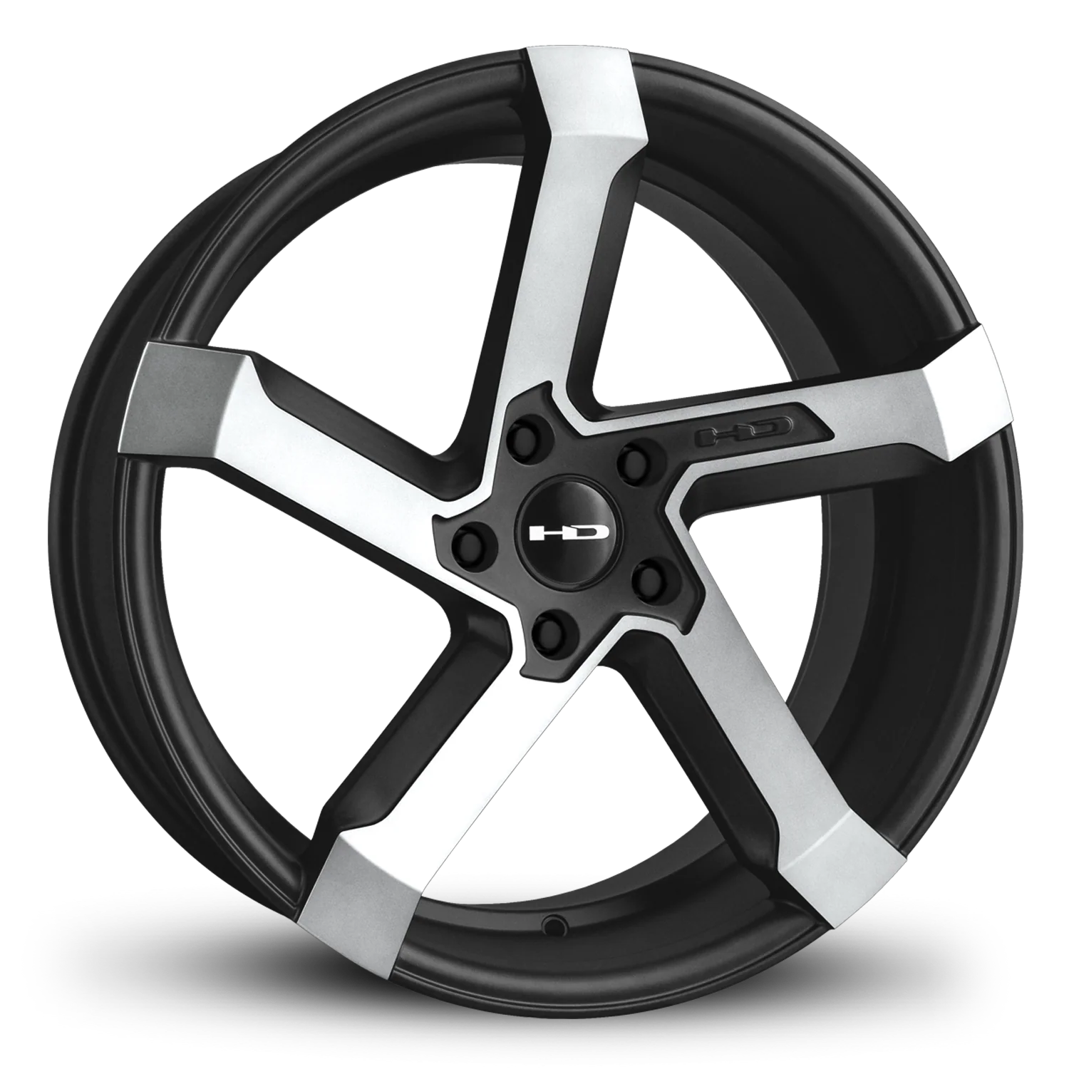 HD Wheels Kink 20x8.5 +35 5x114.3mm 73.1mm Satin Black/Machined Face