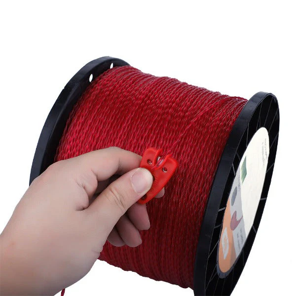 Hipa .080-Inch Trimmer Line LINE 3lb -1426 ft ORANGE ROUND TWIST Grass 338813 333180 Donut for Echo Weed Eater Craftsman String Trimmer - Image 3