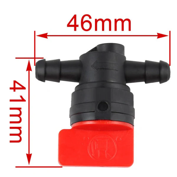 Hipa 1/4 inch Inline Straight Fuel Cut off Shut Off Valve for BS 493960 494768 698183 Kawasaki FH381V FH430V FH451V FH500V FH531V FH541V FH580V Engine Mower - Image 2