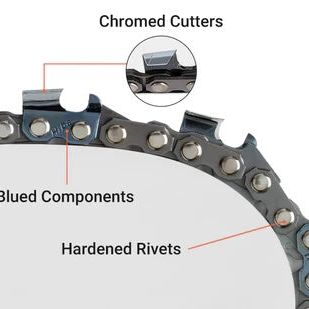 Hipa 12 Inch Chain 3/8 LP .043 45 DL For DeWalt DCCS620B DCCS620P1 Black Decker LCS1240 Husqvarna H38 120i T535iXP 535iXP 536LiXP Chainsaw 61PMM3 45 - Image 5