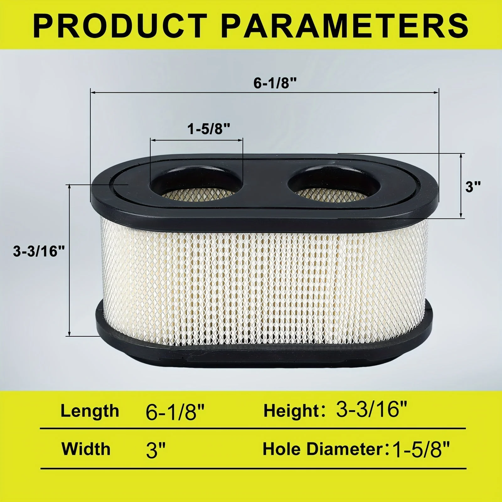 Hipa 127-9252 136-7806 SS5000 Air Filter For Toro Timecutter 42 Inch 50 Inch Riding Mower SW5000 SW4200 SS4250 Parts 74731 74726 74723 74741 74657 74661 74667 74675 74680 Lawn Mowers - Image 4