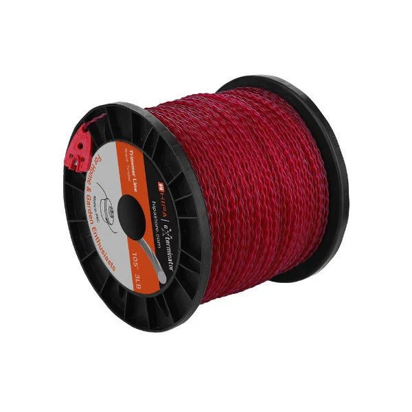 Hipa 3 Pounds Twist 105 Inch 2.7 mm String Trimmer Line Red Commercial, Heavy Duty, Grass String Spool Universal Brushcutter Wire Trimmers Yard - Image 4