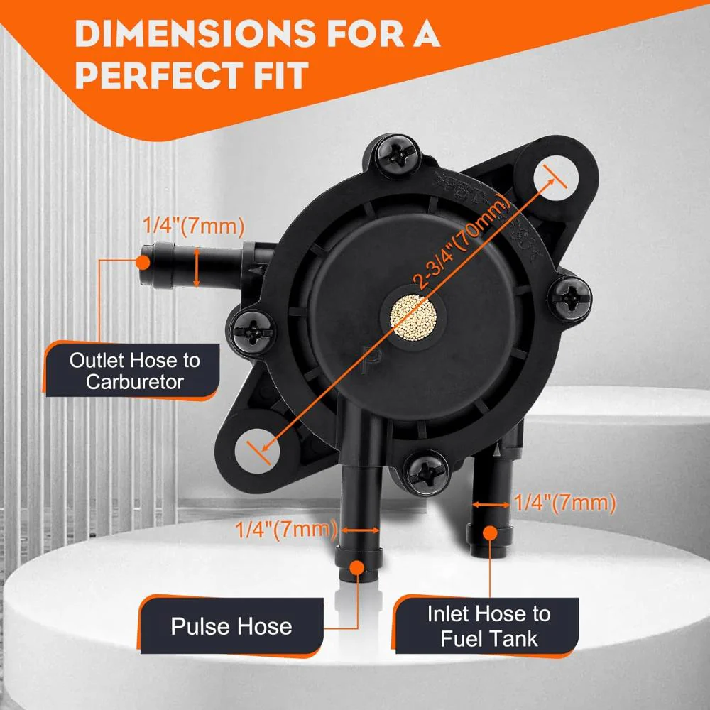Hipa 47 883 03-S1 Air Filter 24 393 16-S Fuel Pump Tune Up Kit For Kohler CH18 CH20 CH22 CH23 CH25 CV18 CV20 CV22 CV23 CV25 Engine Lawn Mower - Image 5
