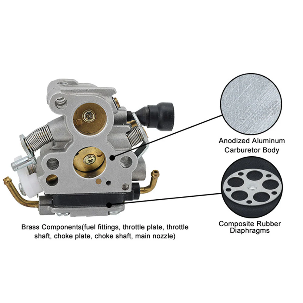 Hipa 506450501 Carburetor for Husqvarna 440 435 440E 435E 135 140 140E 135E Chainsaw Parts Replace Zama C1T-EL41A C1T-EL41 - Image 4