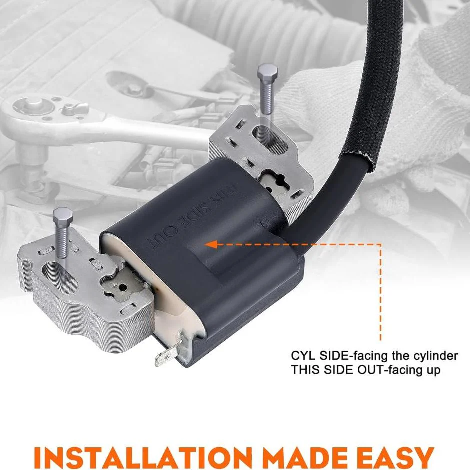 Hipa 595304 Magneto Armature Ignition Coil for Briggs & Stratton 799650 592841 795315 Intek OHV Engine Poulan Craftsman MTD Troy-Bilt Mower Engine - Image 4