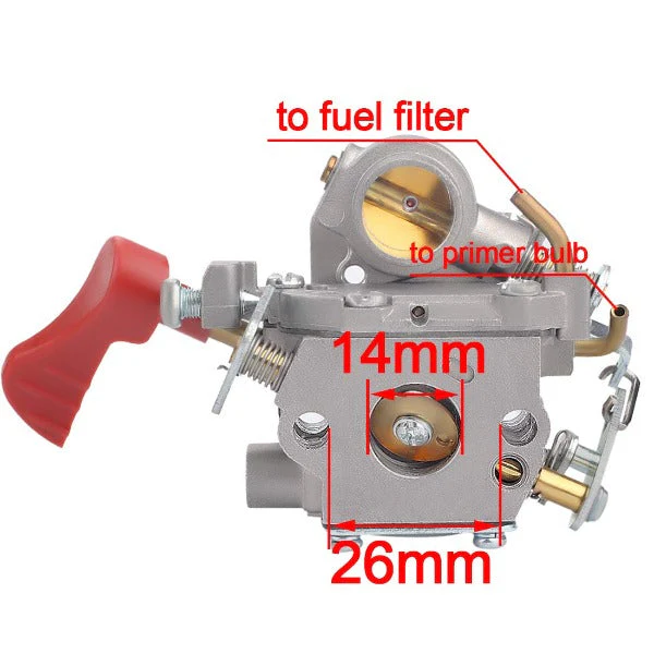 Hipa Carburetor Kit For # 545008042 Craftsman 358.791170 358.791140 358.795920 33cc Gas Trimmer - Image 4