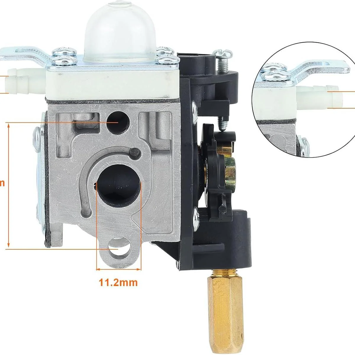 Hipa Carburetor Kit For Echo SRM266 SRM266T SRM266S SRM266U PAS266 SHC266 PE266 Trimmer/Brushcutter Edger Hedge # A021003830 RB-K112 - Image 3
