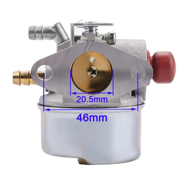 Hipa Carburetor Kit for Tecumseh OH195EA OHH45 OHH60 OHH55 OHH50 5.5 6.0 6.5 HP Engine Lawn Mower #640004 640014 640025 640025C + 36634 Air Filter - Image 5