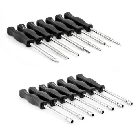 Hipa Pack of 10 Tool Kit for 2-Cycle Small Engines Carburetor Adjustment on Chainsaw Weed Eater Leaf Blower for Stihl Husqvarna Poulan Echo Ryobi - Image 2