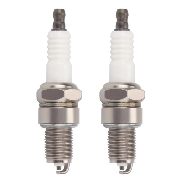 HIPA Spark Plug for HONDA GX120 GX160 GX200 GX240 GX270 GX340 GX390 Engine Lawn Mower Tractor Rototiller(Set of 2)