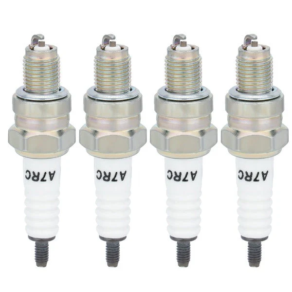 Hipa Sprk Plugs Compatible With A7TC CR7HSA 98056-57718 PRZ9HC RZ96C for GY6 50cc-150cc 139QMB 154QMI ATV Scooter Motorcycle - Image 2