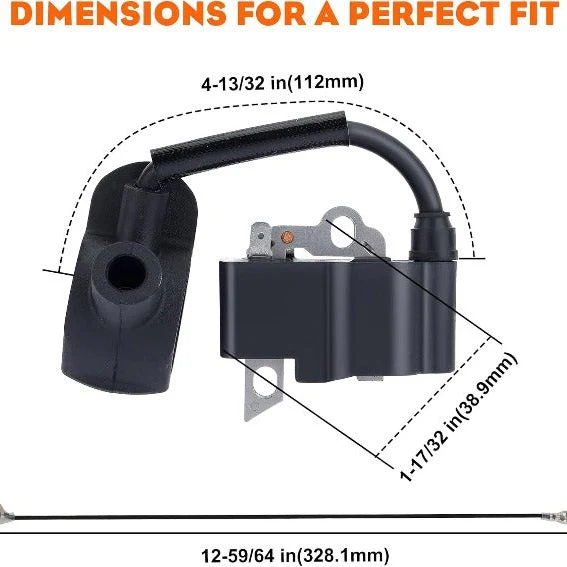 Ignition Coil for Stihl BR500 BR550 BR600 BR600Z BR700 Backpack Leaf Blower # 4282-400-1305 4282-400-1308 4282 400 1305 4282 400 1310 - Image 2