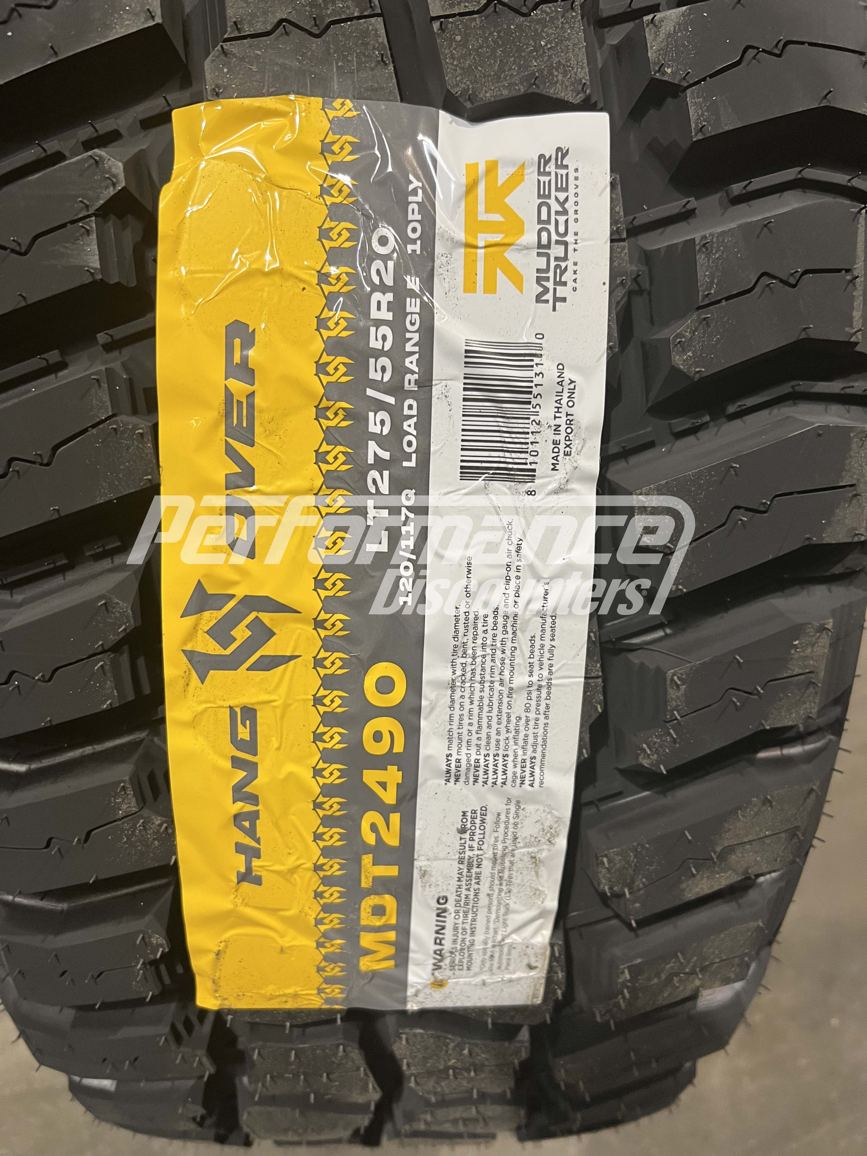Mudder Trucker Hang Over M/T Tire(s) 275/55R20 120Q LRE BSW - Image 9