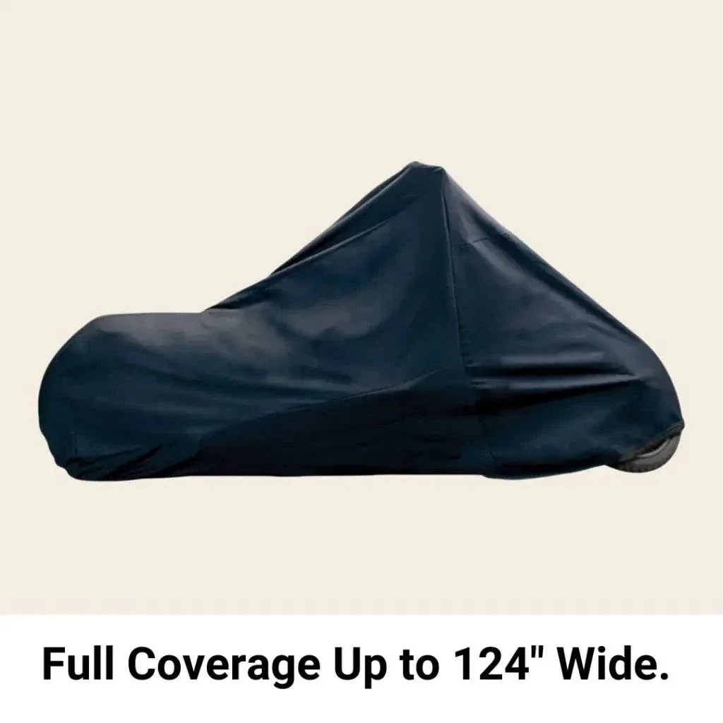 Outdoor Ultra Large Custom Bike Motorcycle Cover up to 124"L - Image 2
