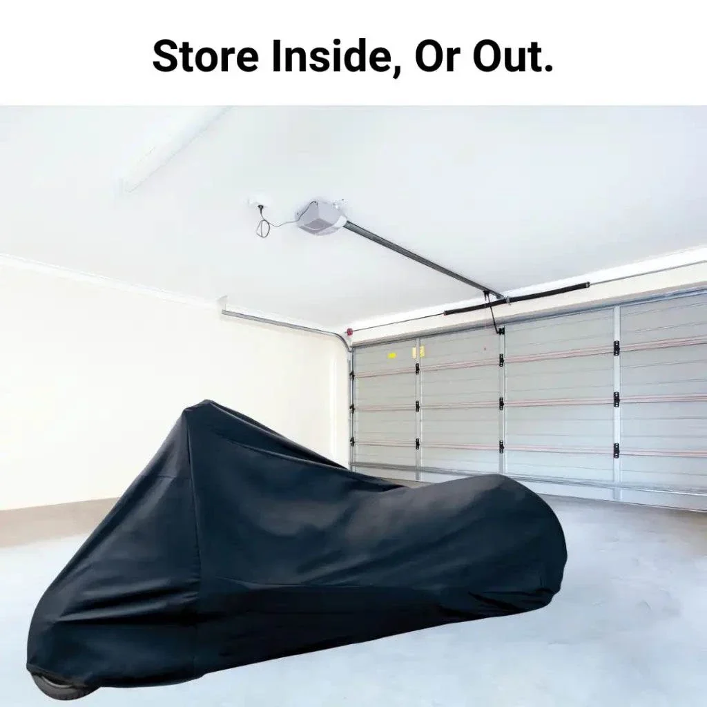 Outdoor Ultra Large Custom Bike Motorcycle Cover up to 124"L - Image 5
