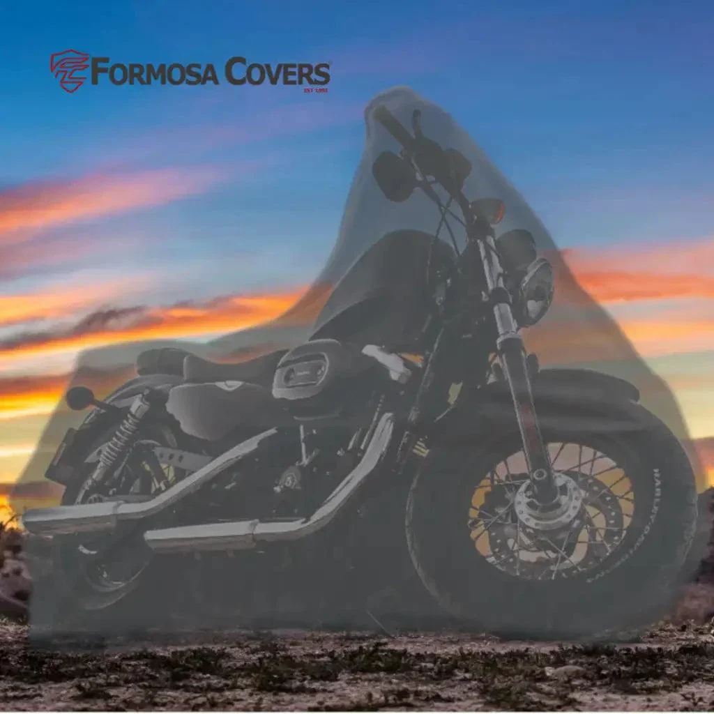 Outdoor Ultra Large Custom Bike Motorcycle Cover up to 124"L - Image 7