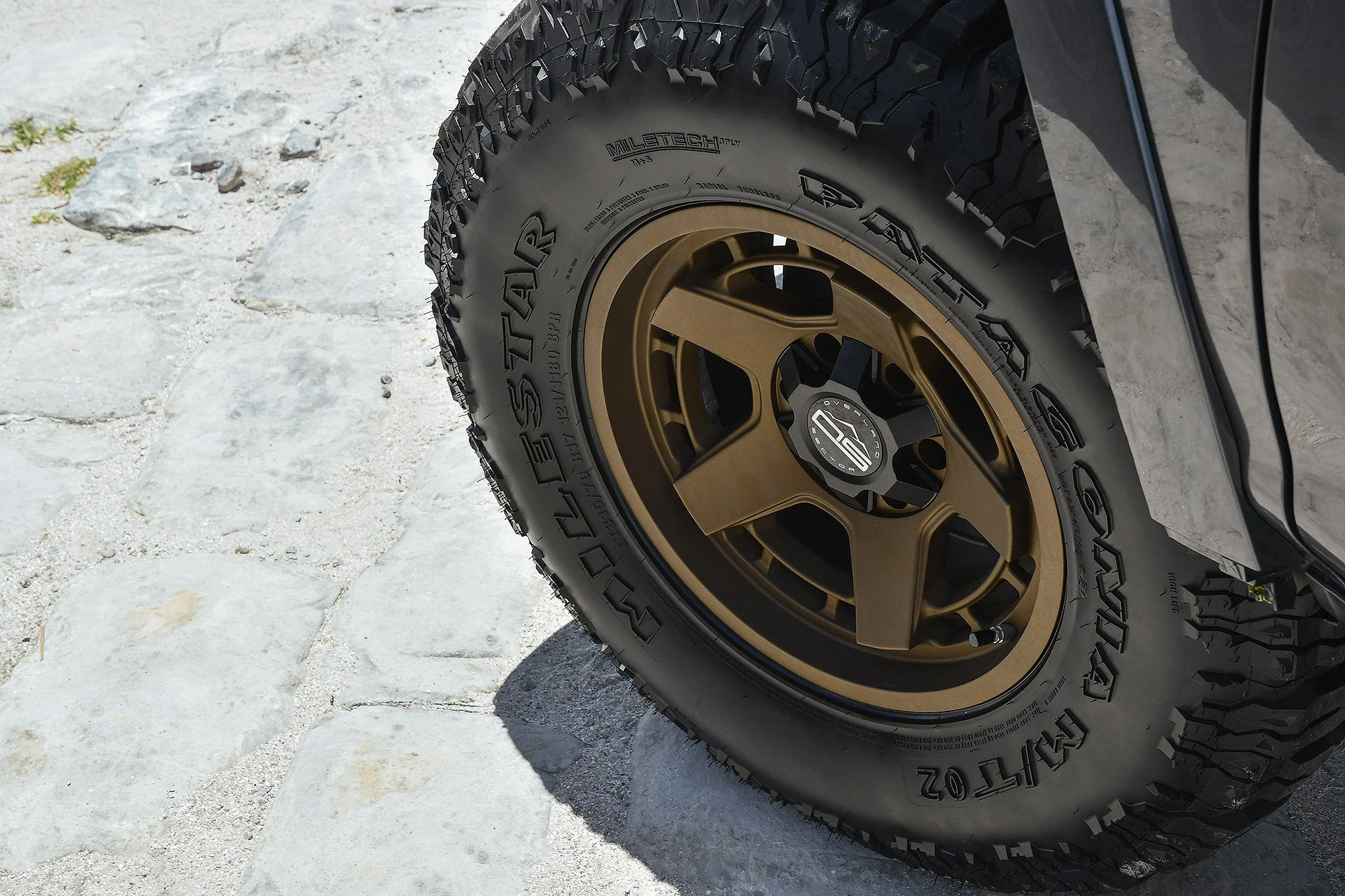 Overland Sector Atlas 17x9 +0 5x120/5x127mm 73.1mm Satin Textured Bronze - Image 20