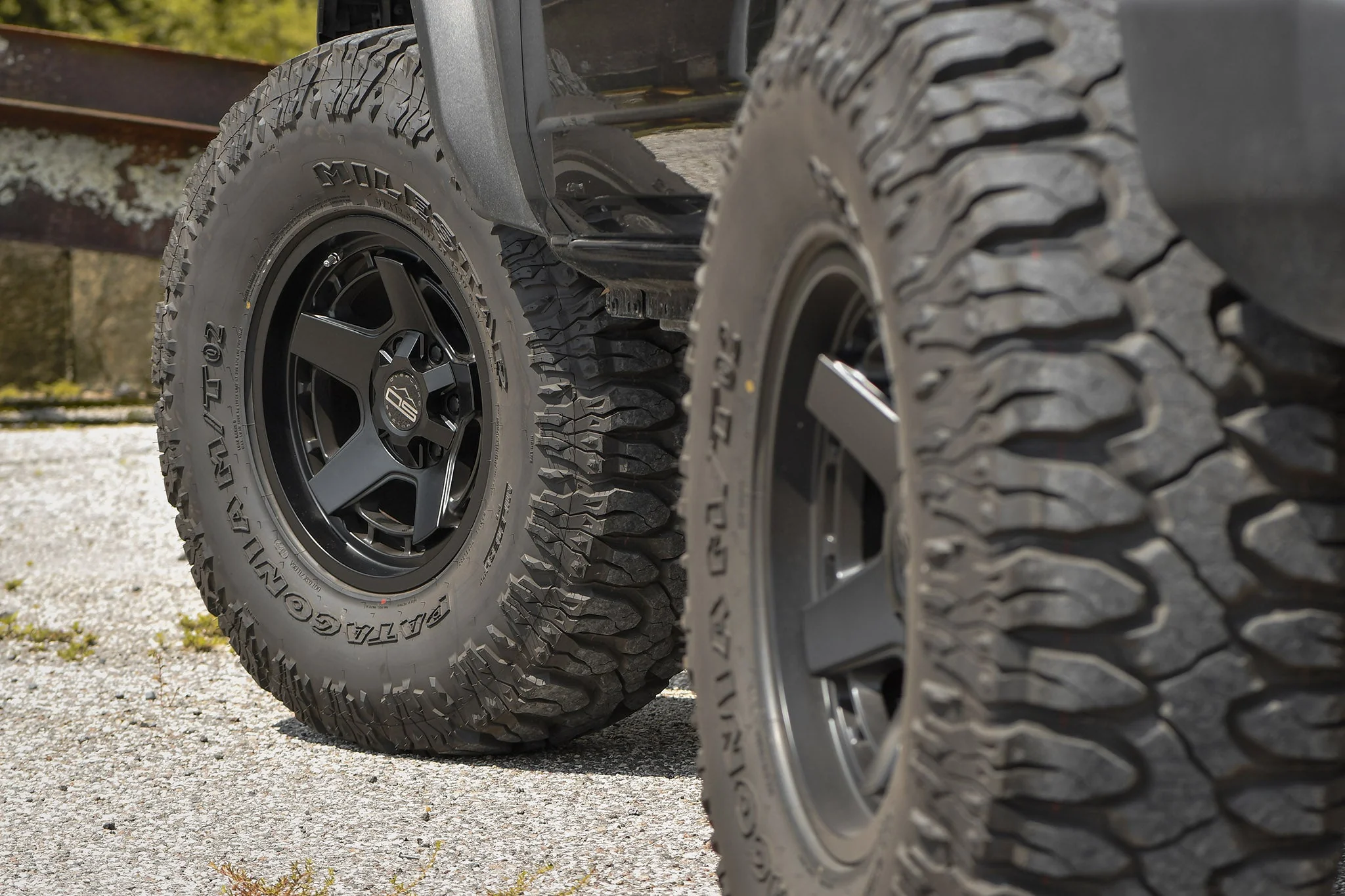 Overland Sector Atlas 17x9 +0 5x139.7/5x150mm 110.1mm Satin Black - Image 5