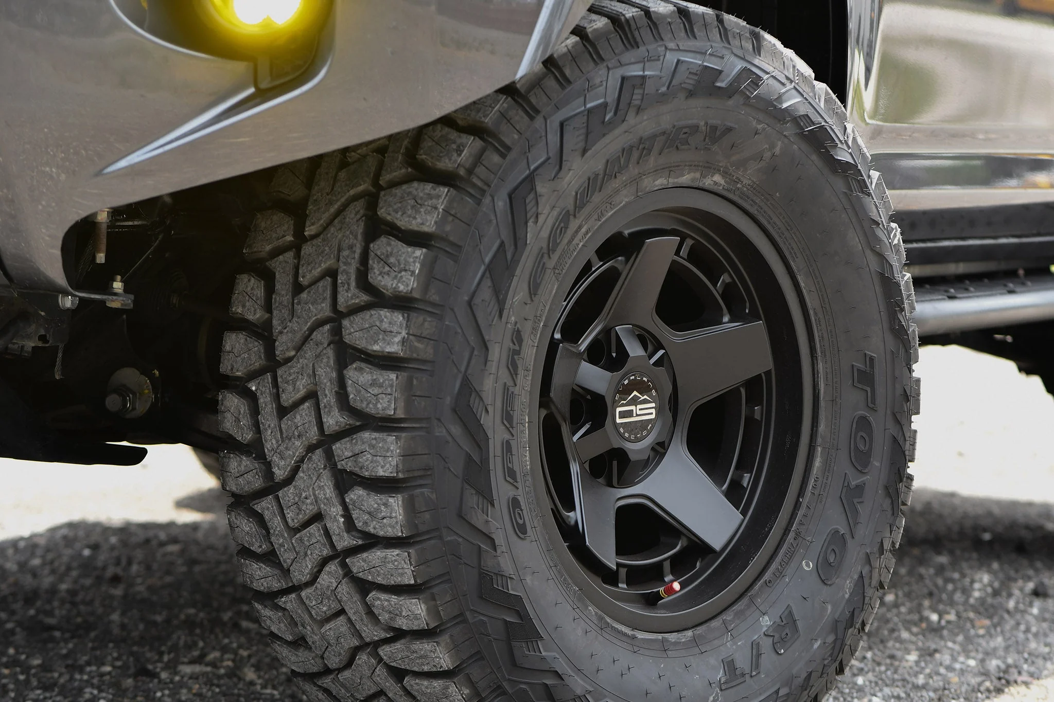 Overland Sector Atlas 17x9 -12 5x114.3/5x127mm 71.5mm Satin Black - Image 3