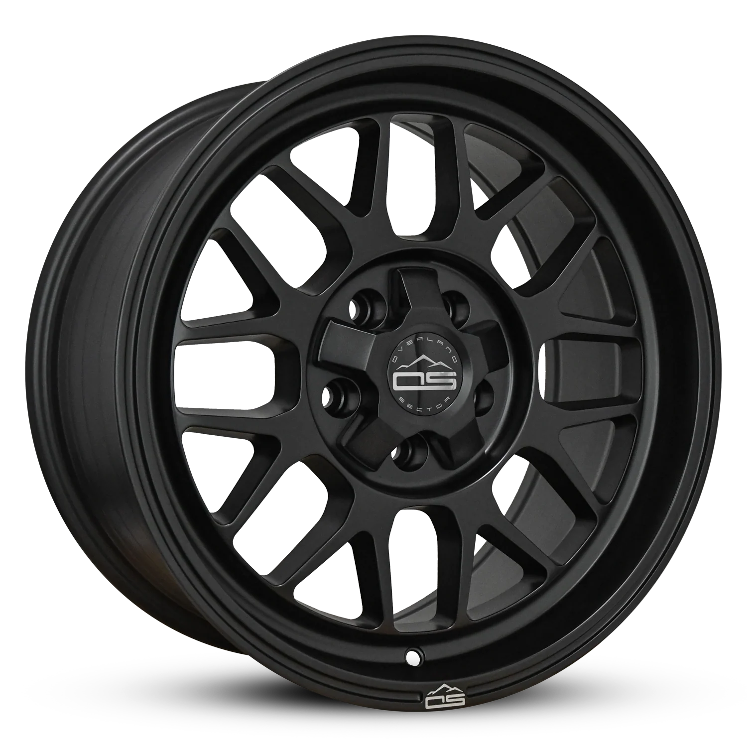 Overland Sector Hyperdrive Flow Formed 17x8.5 +25 5x108/5x114.3 73.1mm All Satin Black