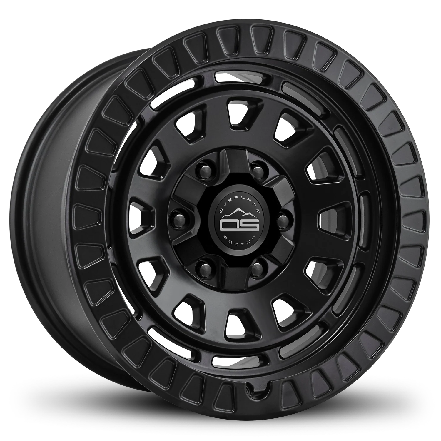 Overland Sector Venture 17x9 +0 6x135/6x139.7mm 106.2mm Satin Black