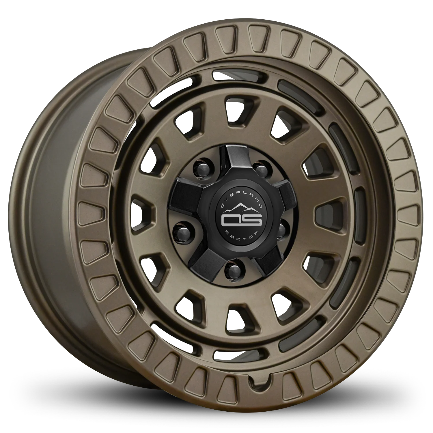 Overland Sector Venture 17x9 -12 5x114.3/5x127mm 71.5mm Satin Bronze
