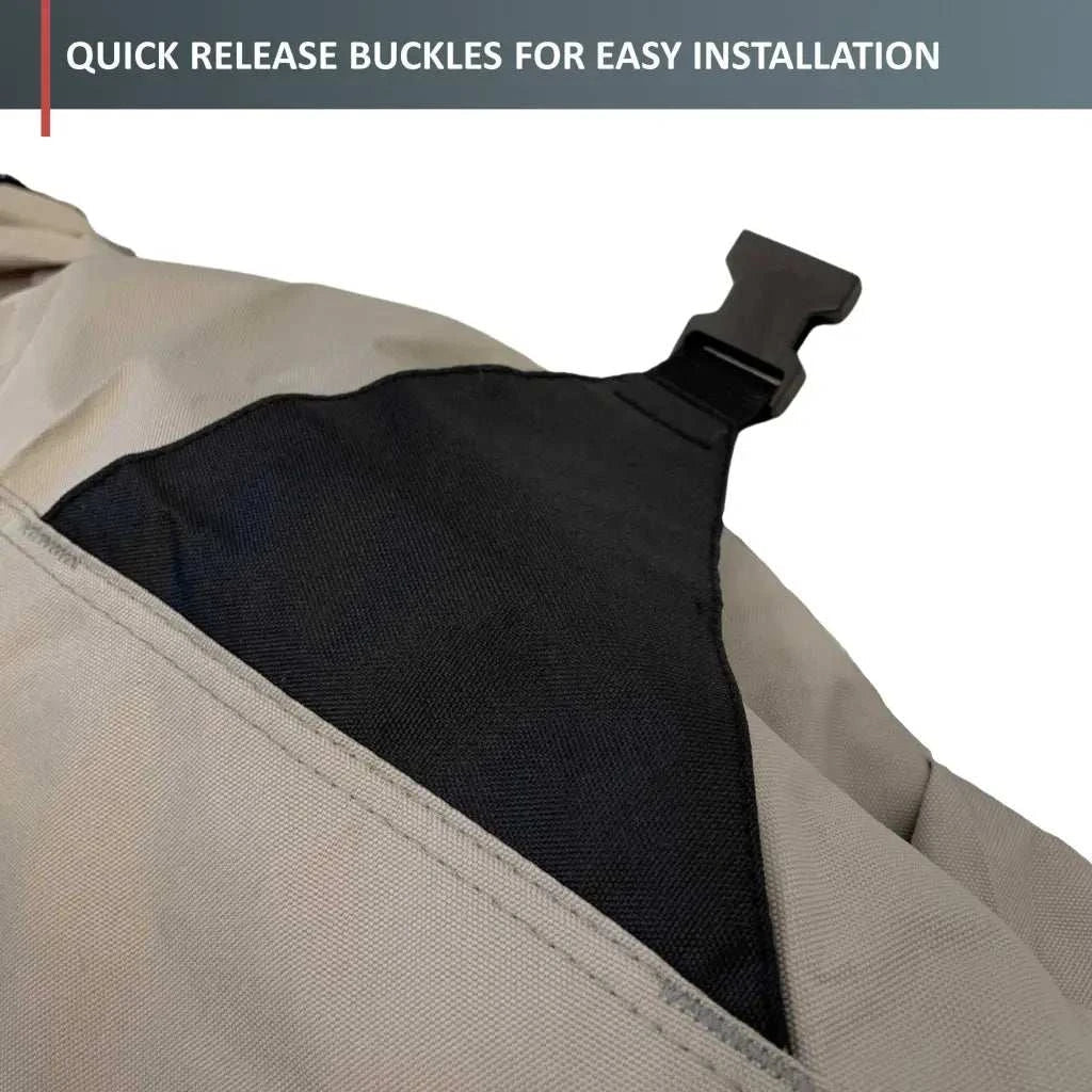 Premium 600 Denier Boat Cover Size D, fits 17ft to 19ft Boats - Image 5